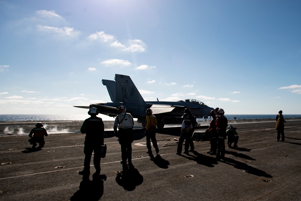 Nimitz Conducts Flight Operations