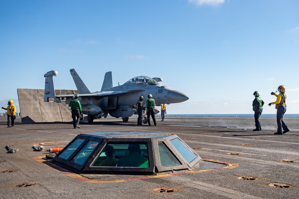 Nimitz Conducts Flight Operations