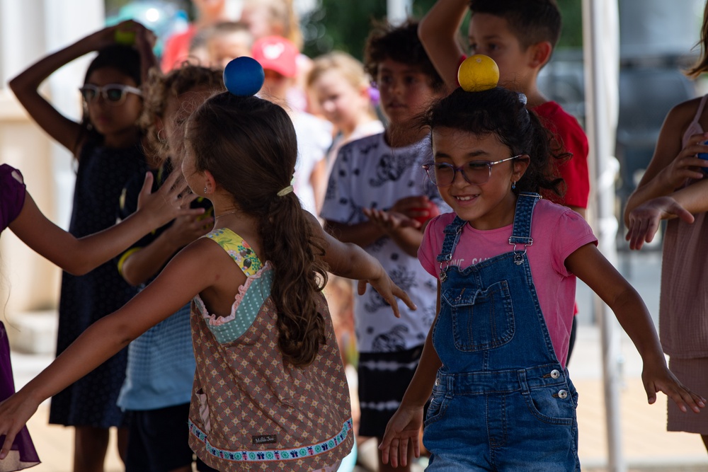 Summer Reading Program ends with a Dazzling Circus Performance