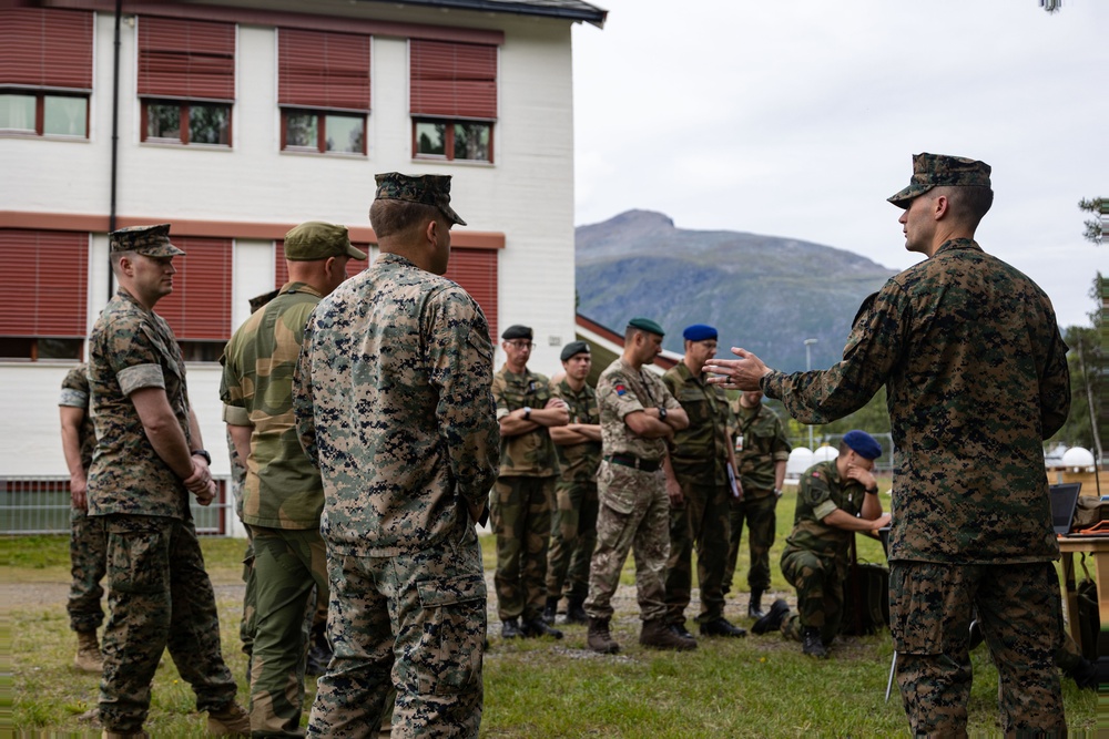 26th MEU(SOC) Marines alongside British and Norwegian militaries commence Norway Fires Summit II