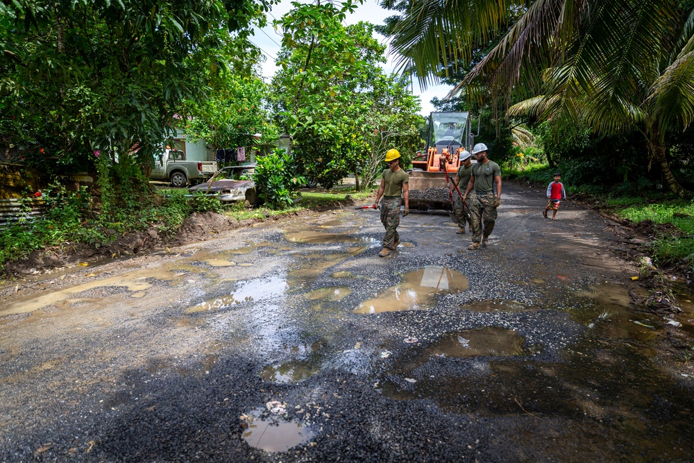 KM23: Weno Road Restoration Project