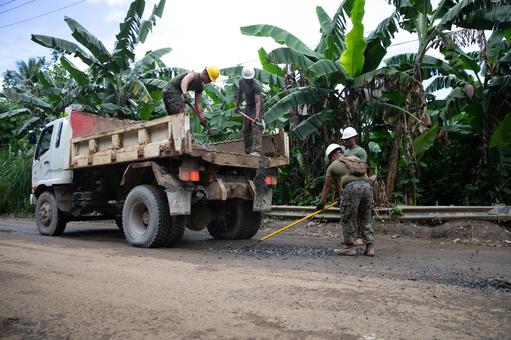 KM23: Weno Road Restoration Project