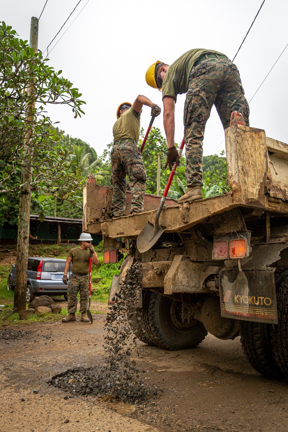 KM23: Weno Road Restoration Project