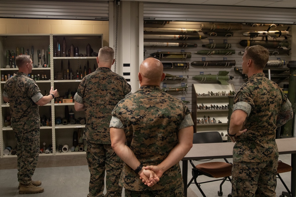 Col Bortnem visit EOD