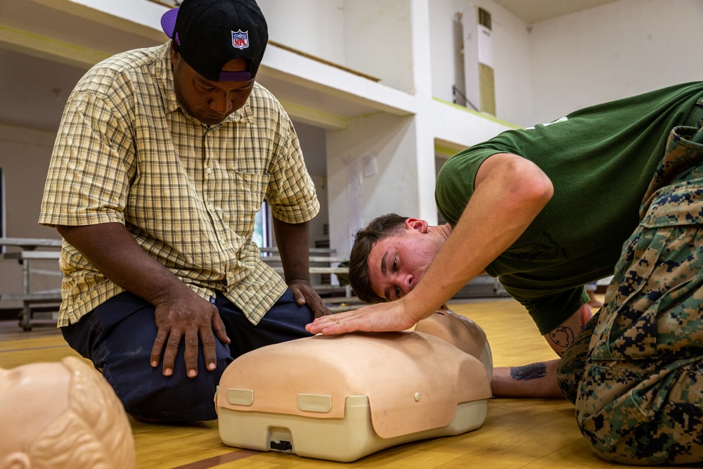 KM23: Chuuk State Department of Education CPR Training