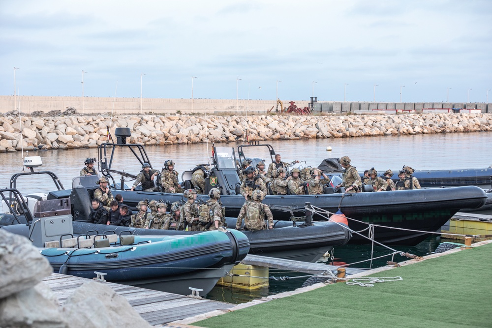 Green Berets Conduct Joint Combined Exchange Training Exercise with Allies in Spain