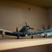 Ellsworth Gives Tour to Mr. Don Peck Donator of many Model Airplanes