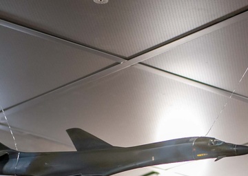 Ellsworth Gives Tour to Mr. Don Peck Donator of many Model Airplanes