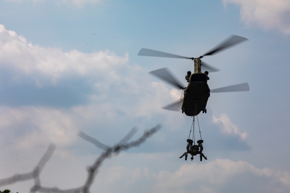 82nd Airborne Division Paratroopers Participate in Air Assault