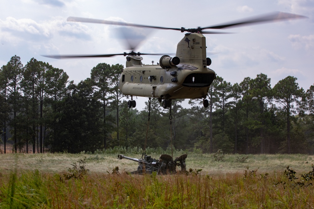 82nd Airborne Division Paratroopers Participate in Air Assault