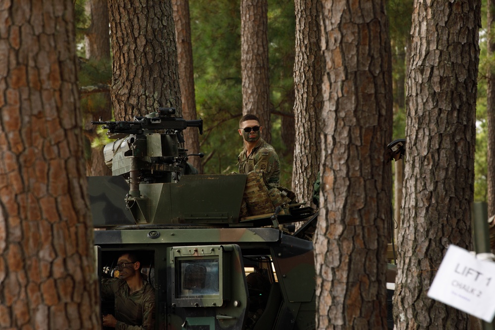 3 BCT Paratroopers Conduct Air Assault