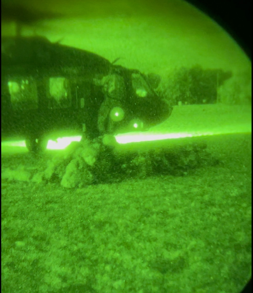 White Falcons Conduct Air Assault Mission