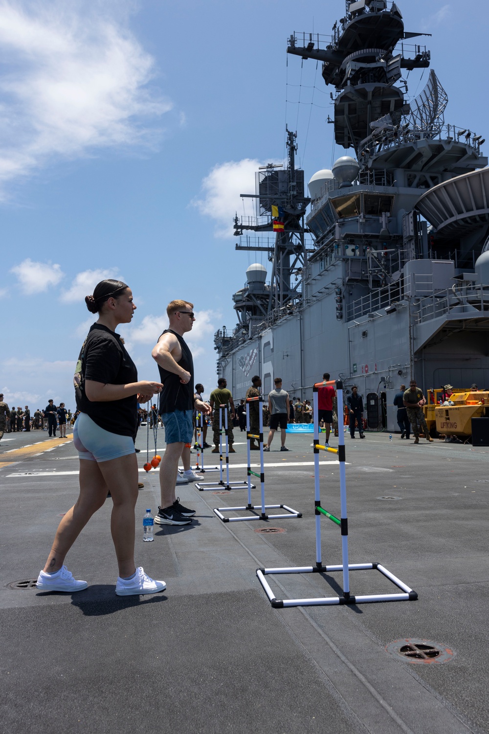 USS America Hosts a Steel Beach