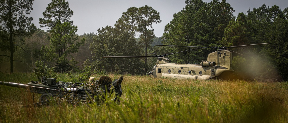 Paratroopers Conduct Air Assault Operation