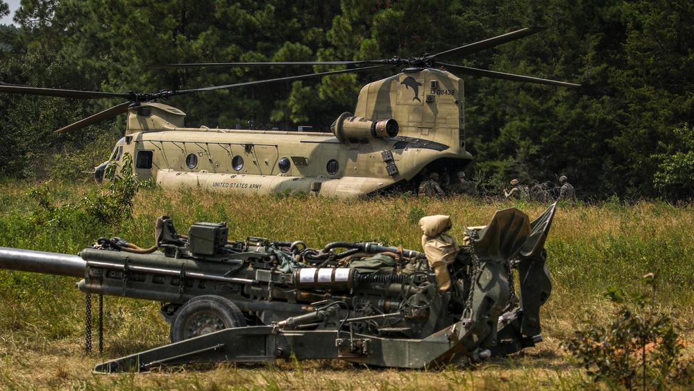 Paratroopers Conduct Air Assault Operation