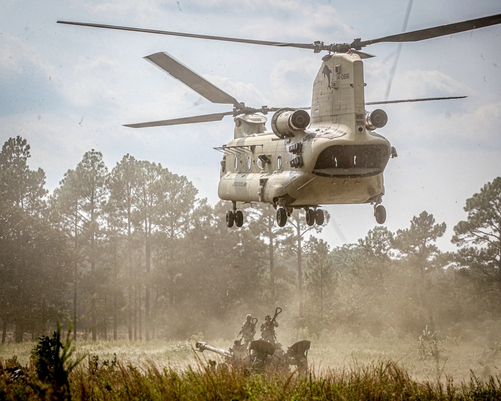 Paratroopers Conduct Air Assault Operation