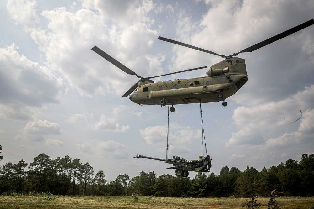 Paratroopers Conduct Air Assault Operation