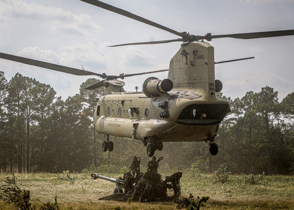 Paratroopers Conduct Air Assault Operation