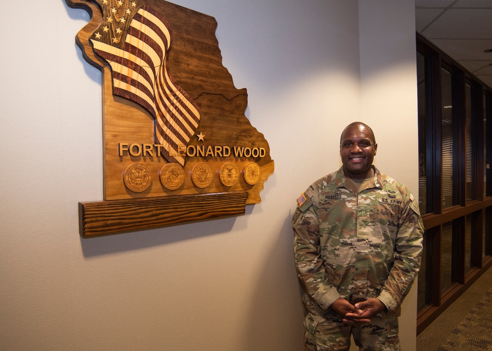 Registe assumes new MSCoE command chief warrant officer position