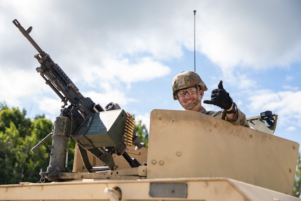 143rd MP Company conducts Vehicle Gunnery during Annual Training at Fort Drum