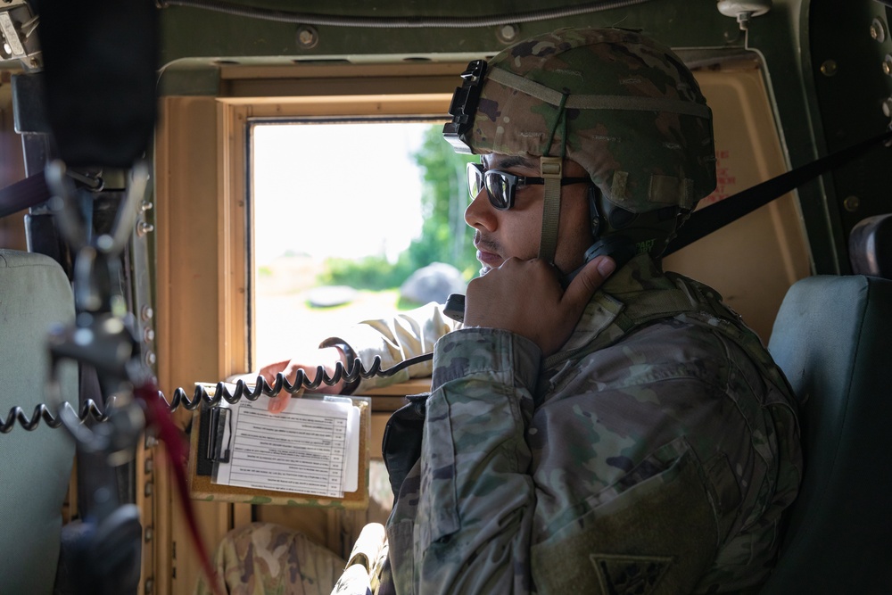 143rd MP Company conducts Vehicle Gunnery during Annual Training at Fort Drum