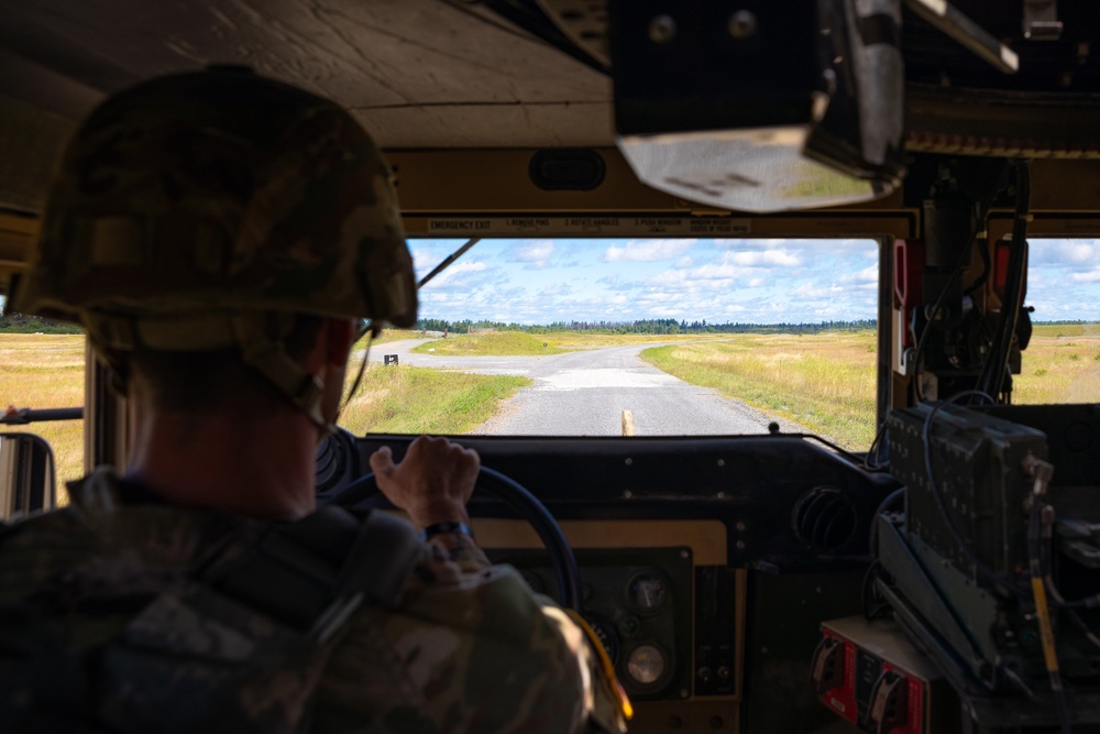 143rd MP Company conducts Vehicle Gunnery during Annual Training at Fort Drum