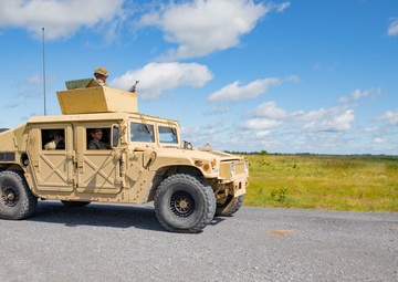 143rd MP Company conducts Vehicle Gunnery during Annual Training at Fort Drum
