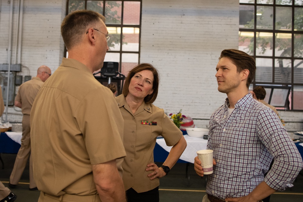 Navy Band Chiefs' Mess Hosts &quot;Meet and Greet&quot; Breakfast for 2023 CPO Selects