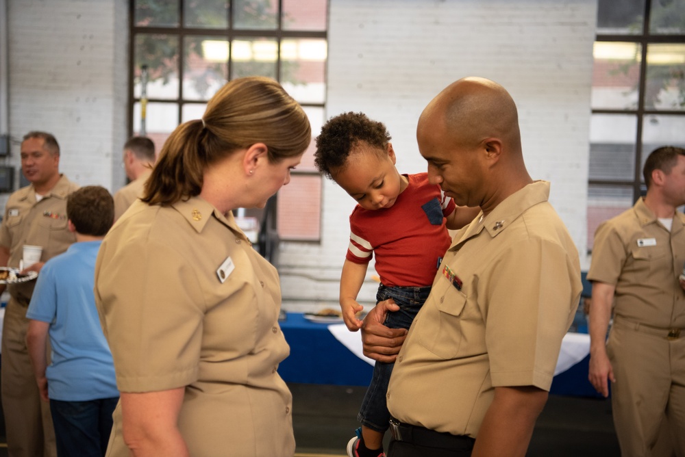 Navy Band Chiefs' Mess Hosts &quot;Meet and Greet&quot; Breakfast for 2023 CPO Selects