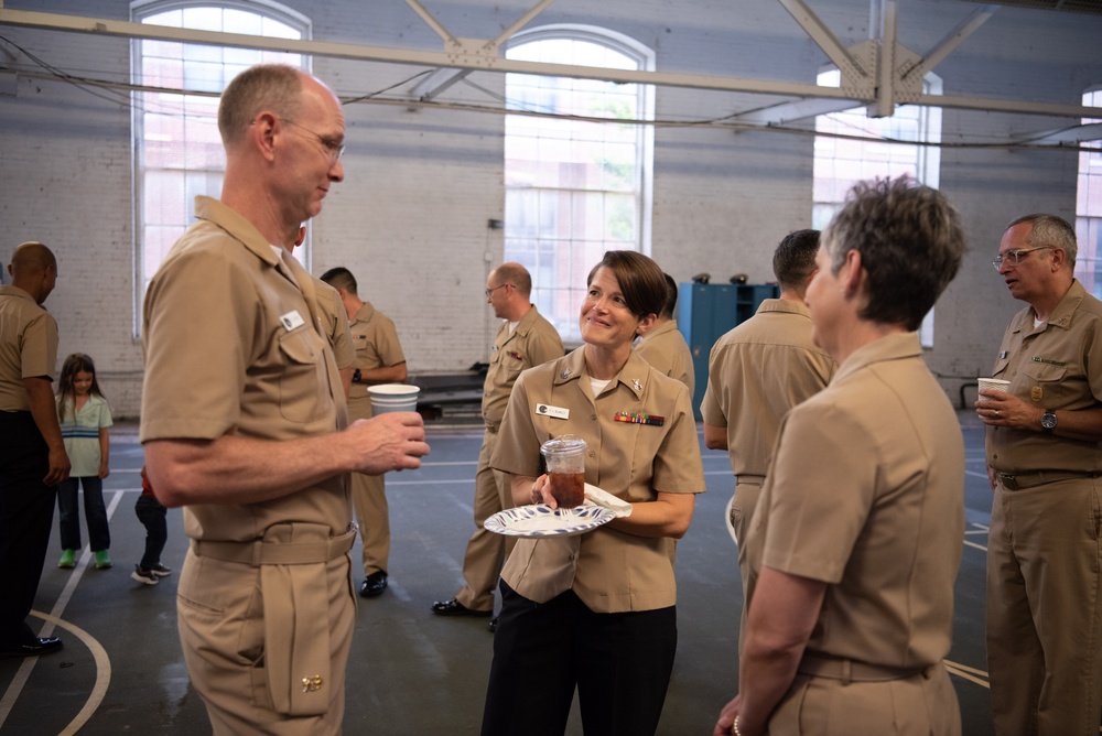 Navy Band Chiefs' Mess Hosts &quot;Meet and Greet&quot; Breakfast for 2023 CPO Selects