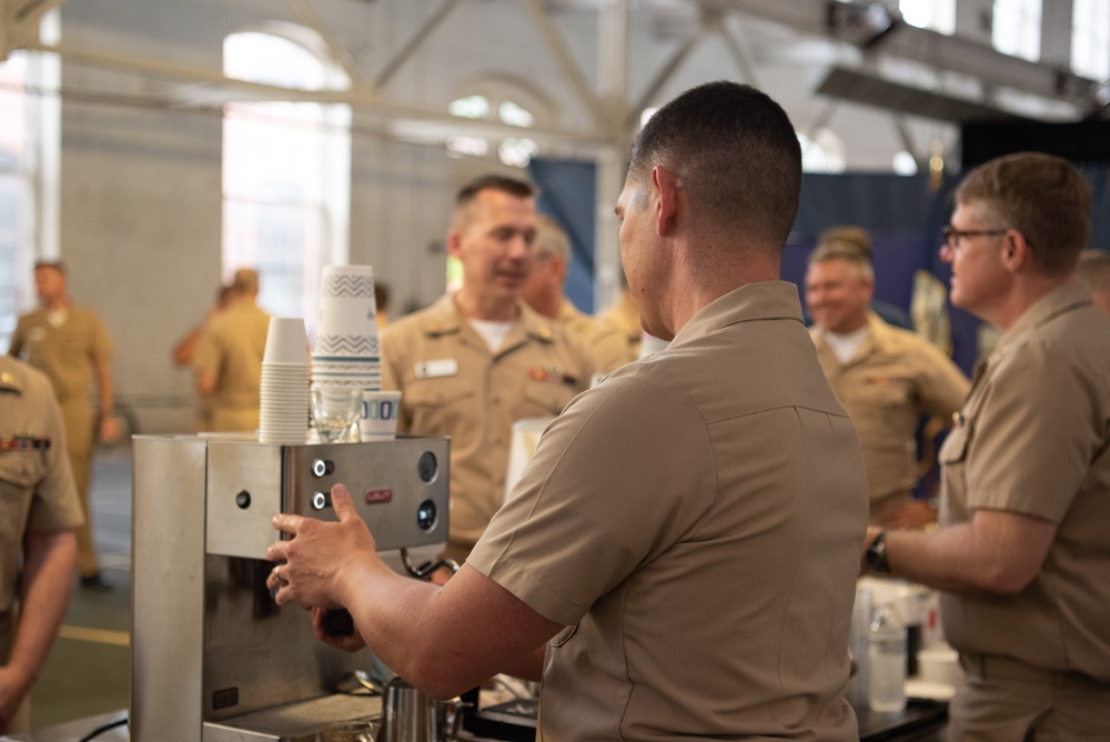 Navy Band Chiefs' Mess Hosts &quot;Meet and Greet&quot; Breakfast for 2023 CPO Selects