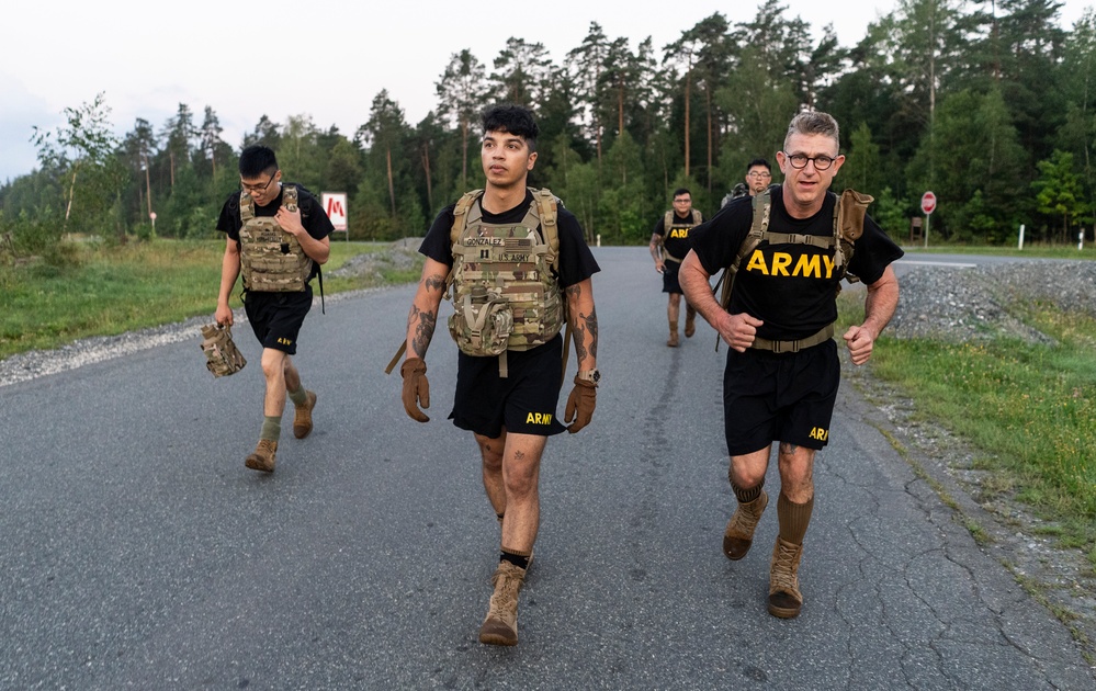 343rd MPAD Ruck March