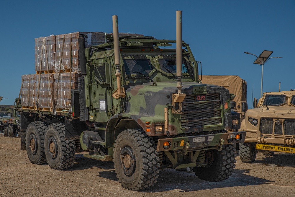 CLB-15 Resupplies Forces at RUT