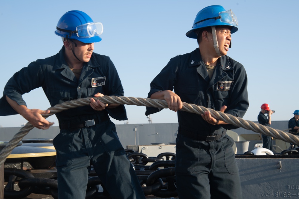 USS San Diego sea and anchor