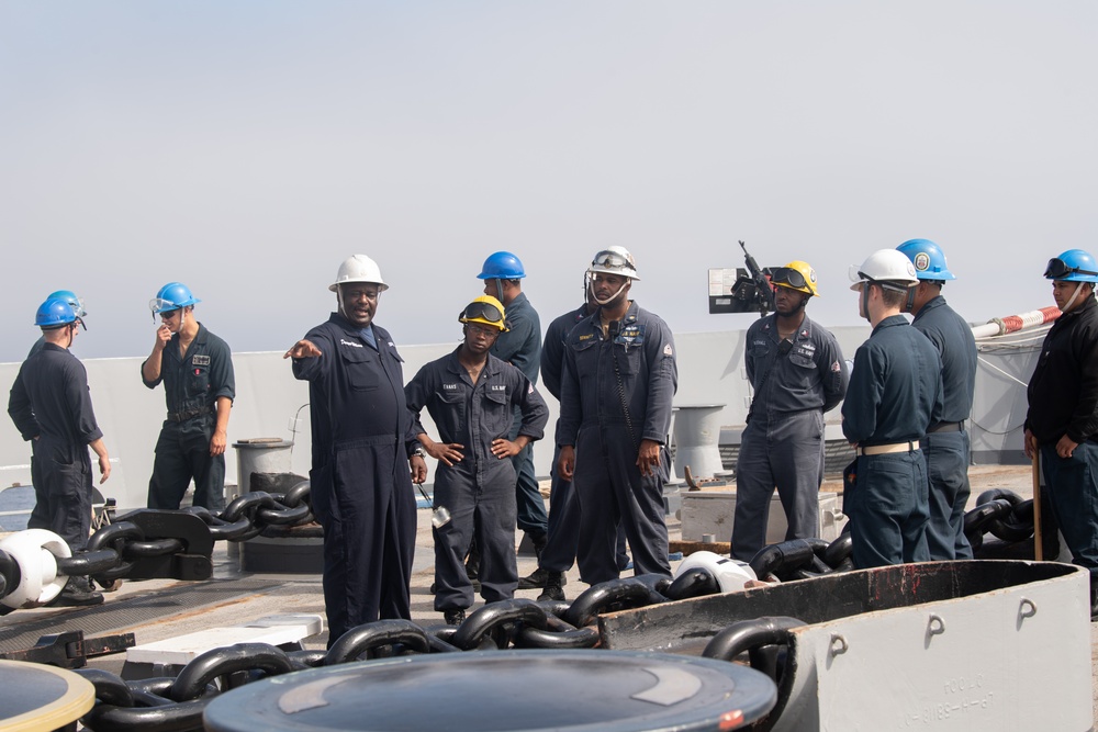 USS San Diego sea and anchor