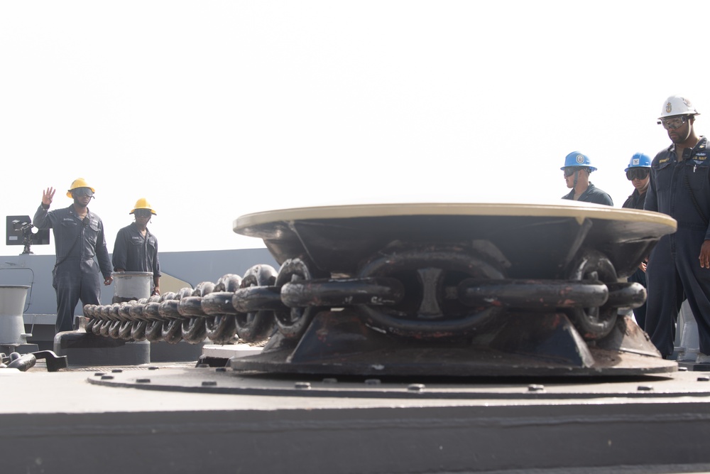 USS San Diego sea and anchor