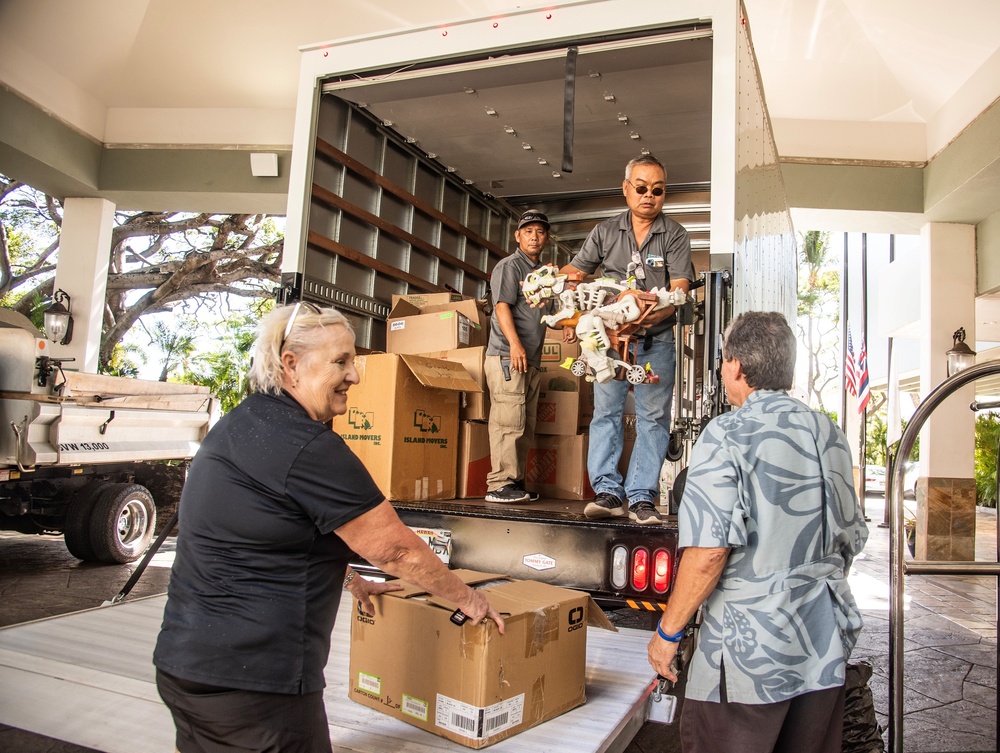 Toys Arrive for Wildfire Survivors