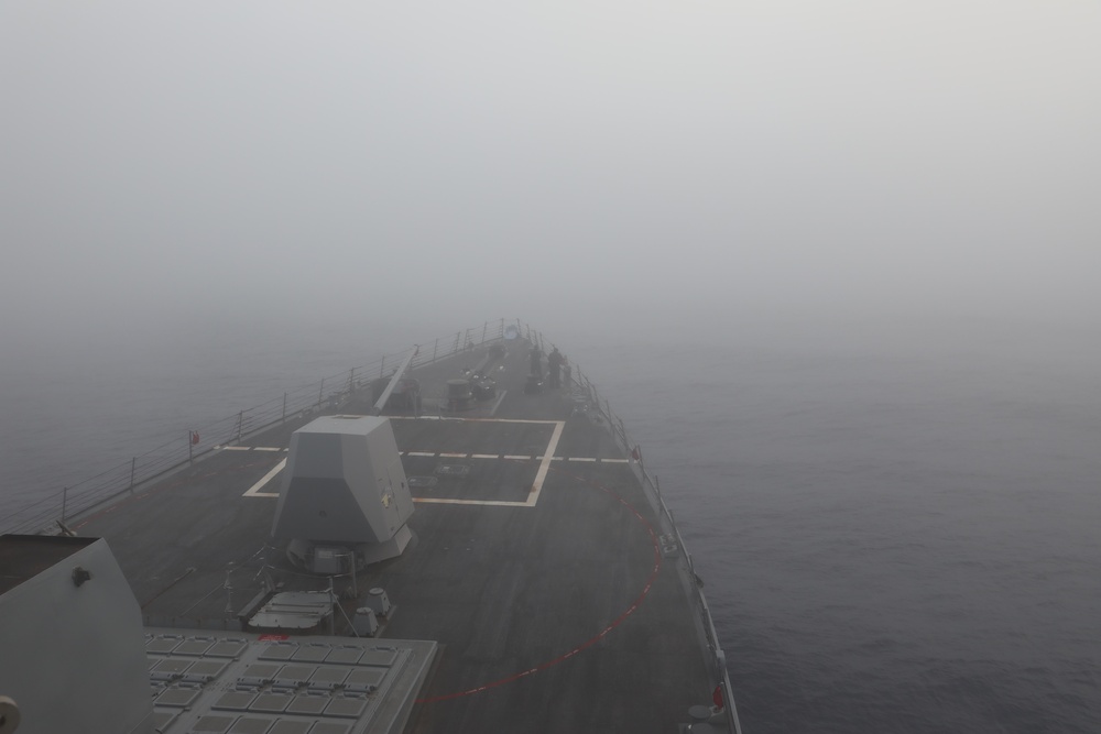 USS Paul Ignatius Low Visibility Watch