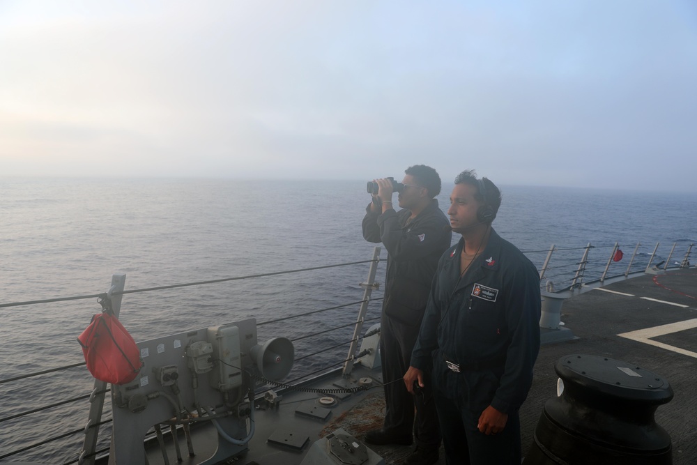 USS Paul Ignatius Low Visibility Watch