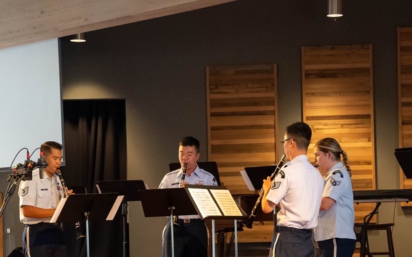 Sierra Winds performs in Whidbey Island