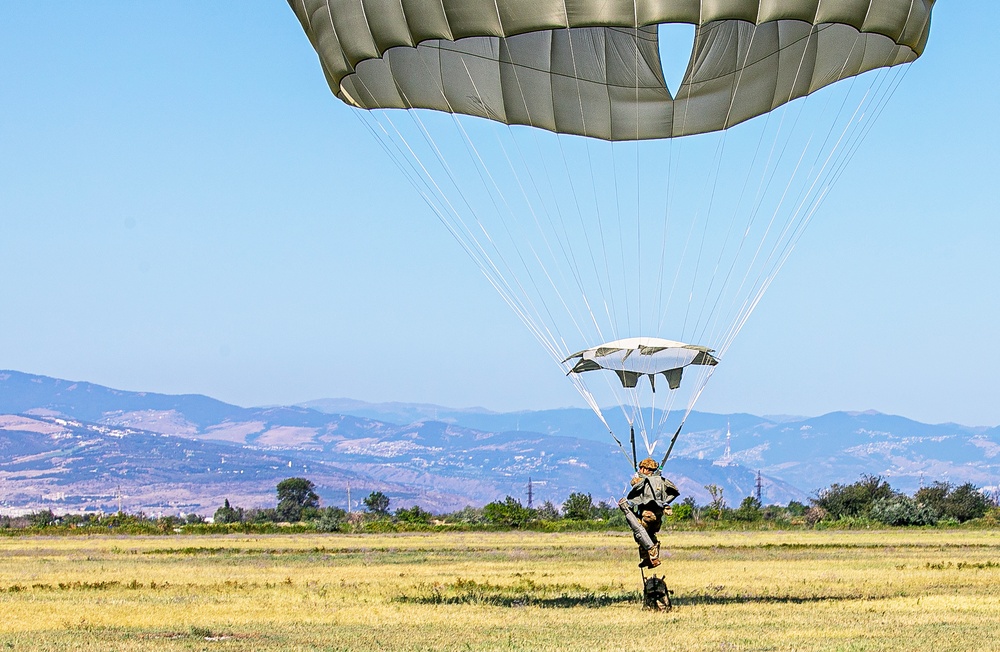 173rd ABCT jump into Agile Spirit Exercise '23 at Vaziani