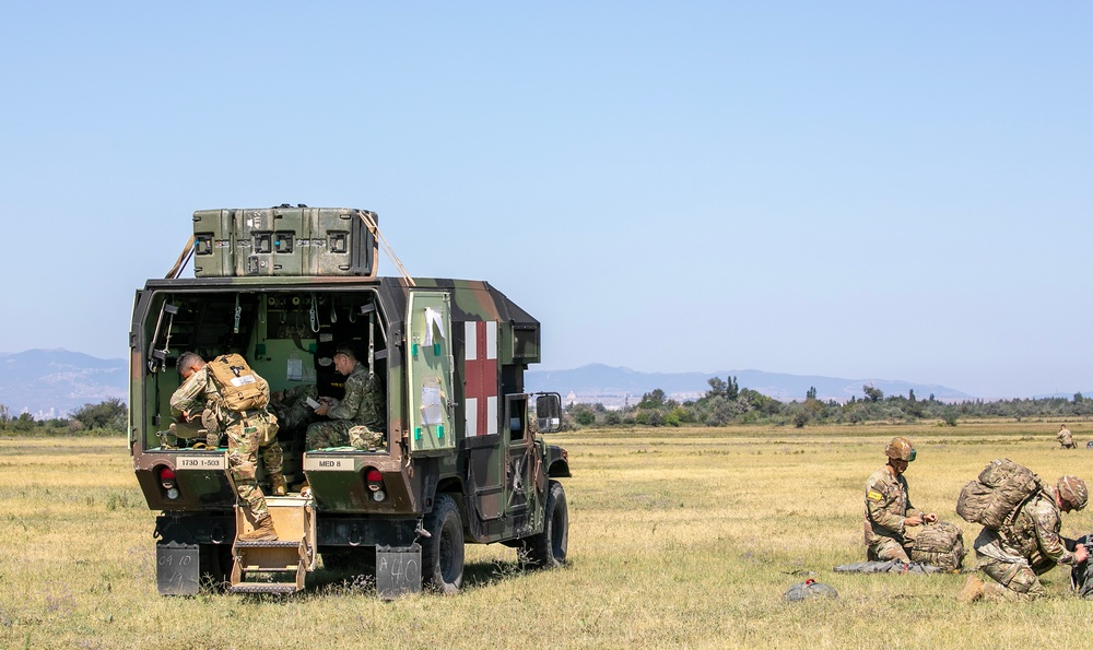 173rd ABCT jump into Agile Spirit Exercise '23 at Vaziani