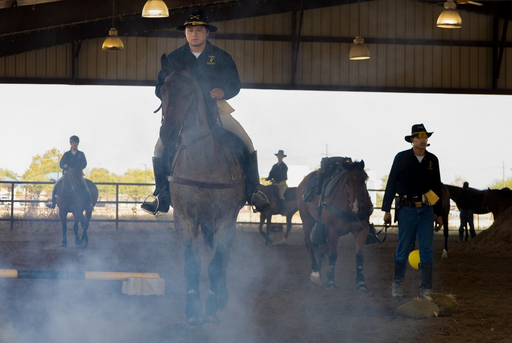 First Team Horse Detachment Conducts Training