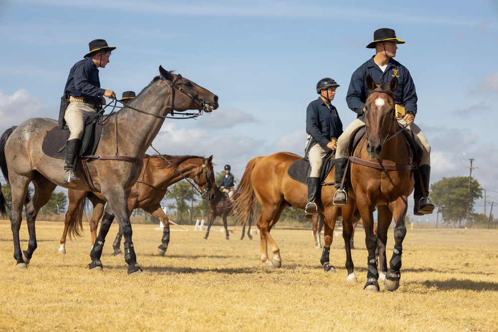 First Team Horse Detachment Conducts Training