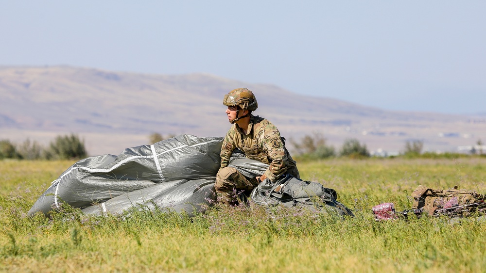 173rd ABCT jump into Agile Spirit Exercise '23 at Vaziani