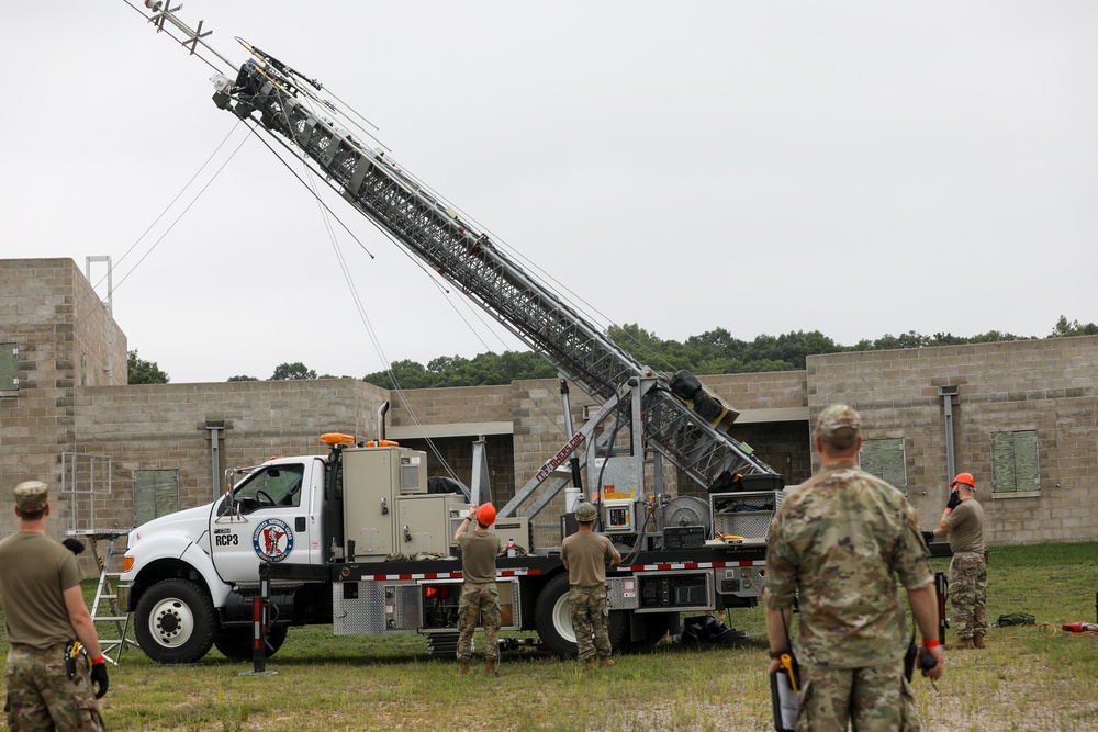 Camp Ripley Training Center Hosts Joint Military, Civilian, and First Responder Communication Exercise with the Department of Public Safety