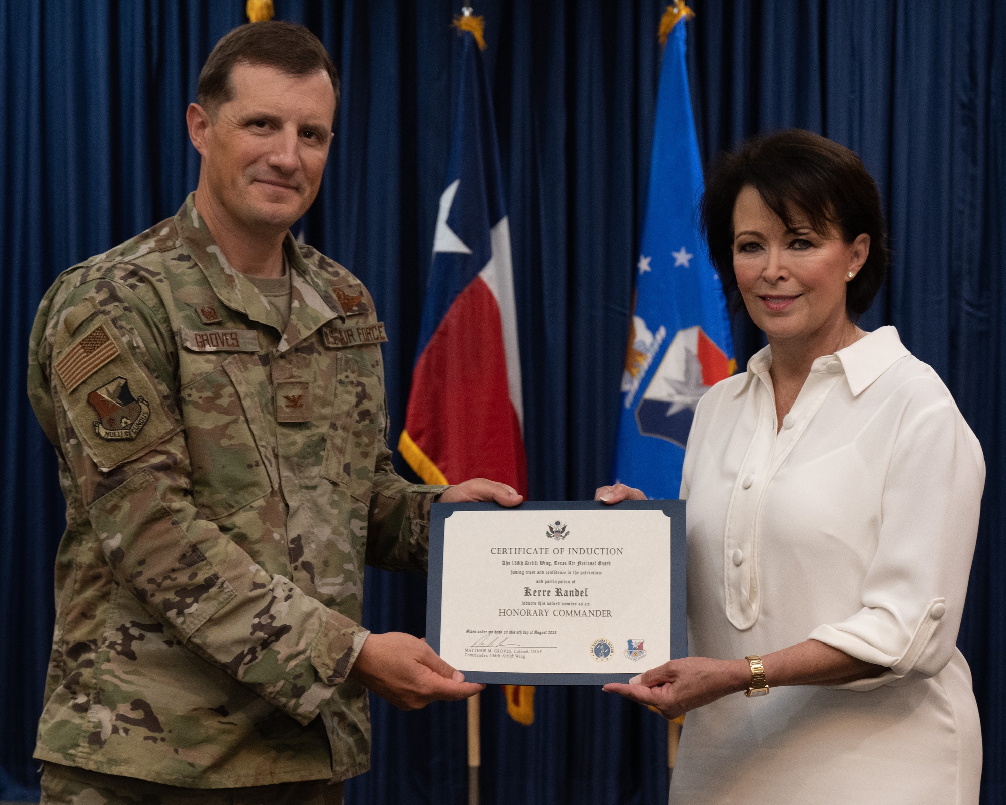 DVIDS - Images - TXANG Texans launch first honorary commanders