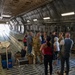 944th Fighter Wing Honorary Commanders tour C-5M Super Galaxy