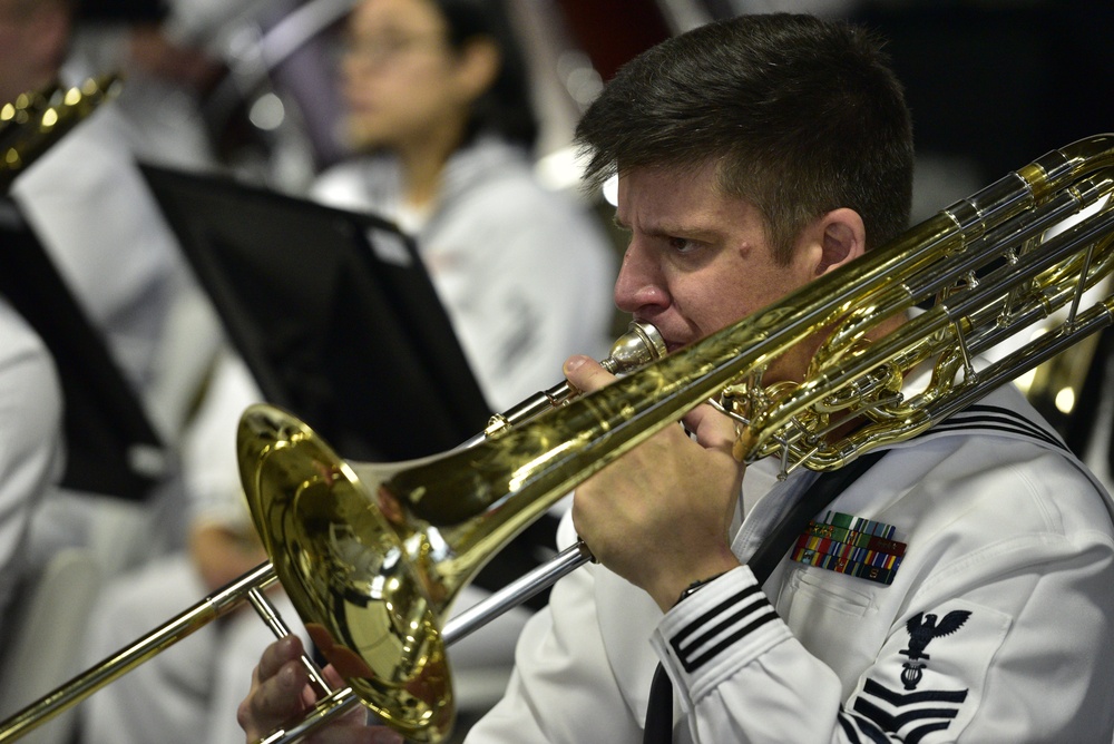 U.S. Pacific Fleet Band Performs at 80th Anniversary of Pearl Harbor Attacks