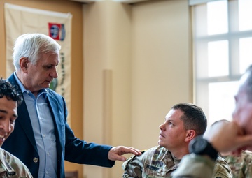 U.S. Senator Jack Reed visits Fort Liberty